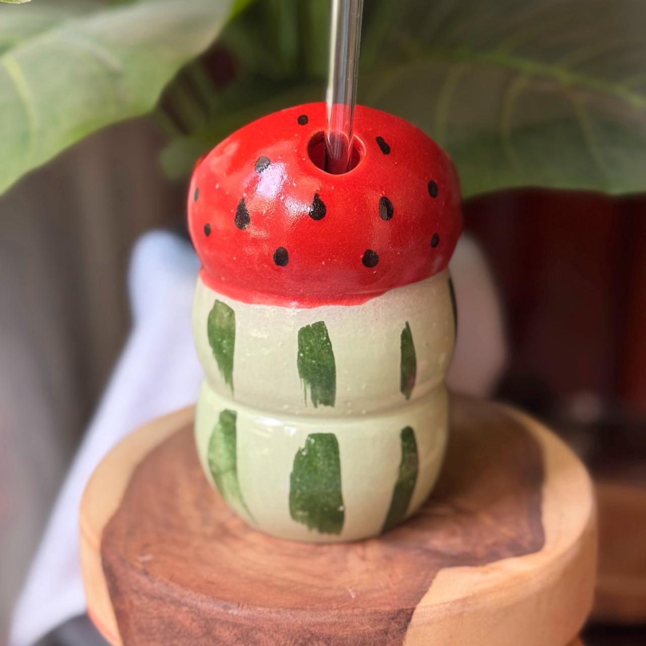 Piece of Sara Bateekha Straw Cup 🍉