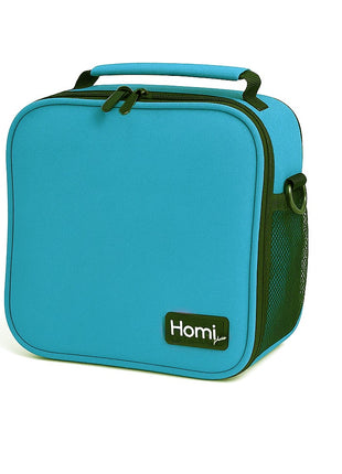Homi Plus Thermal Bag  7 L  with a Side Mesh Pocket- Turquoise