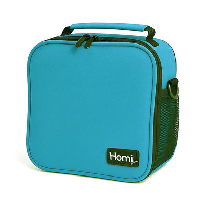 Homi Plus Thermal Bag  7 L  with a Side Mesh Pocket- Turquoise