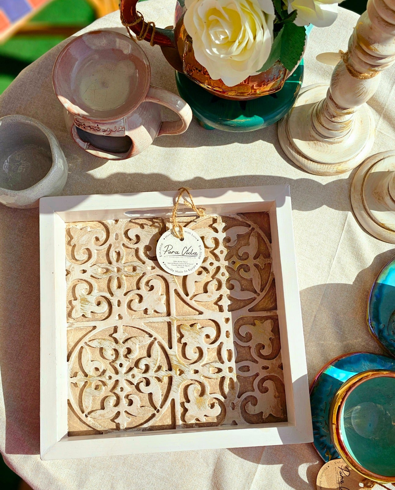 Pura Vida Vintage Tray