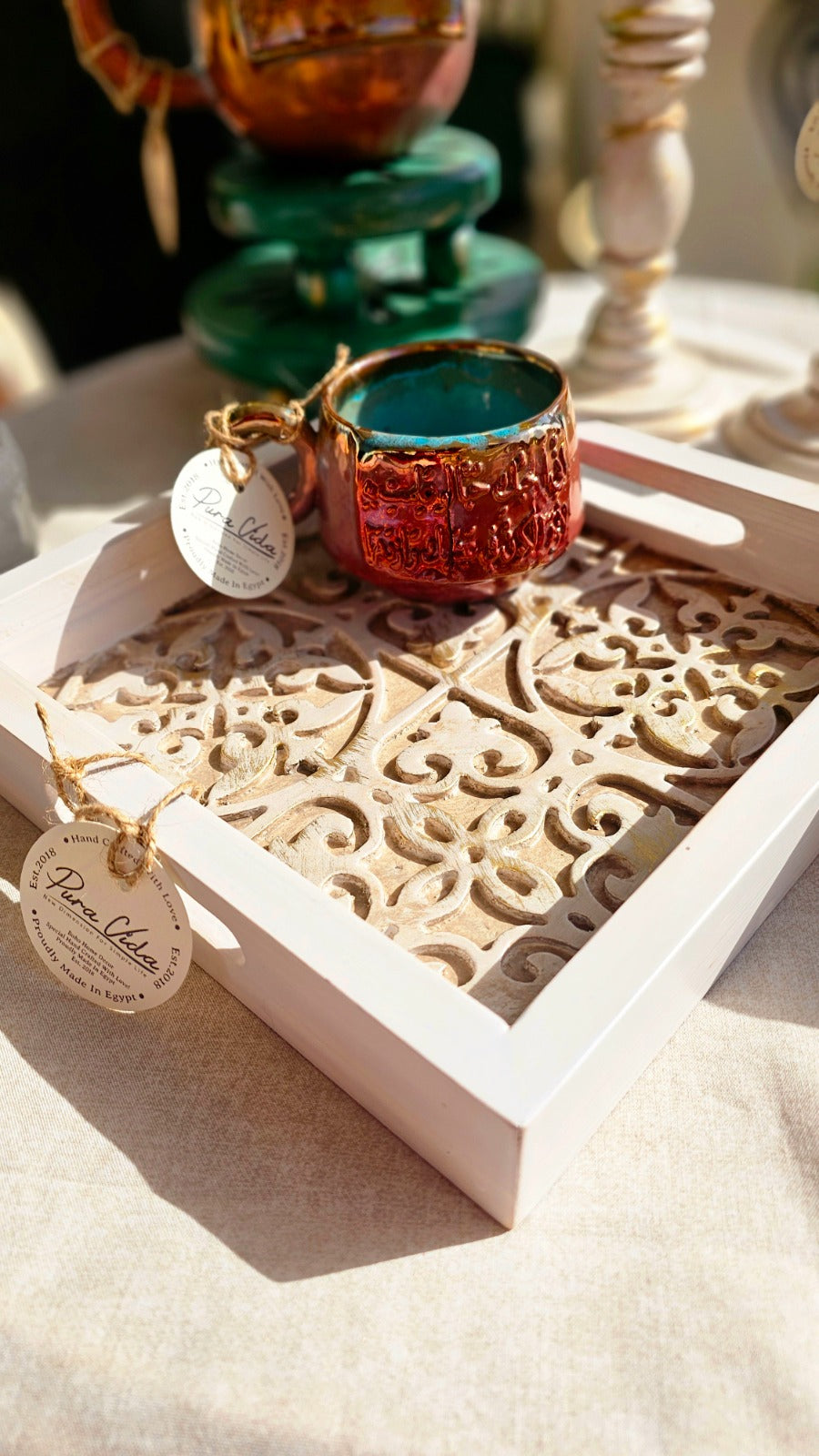 Pura Vida Vintage Tray