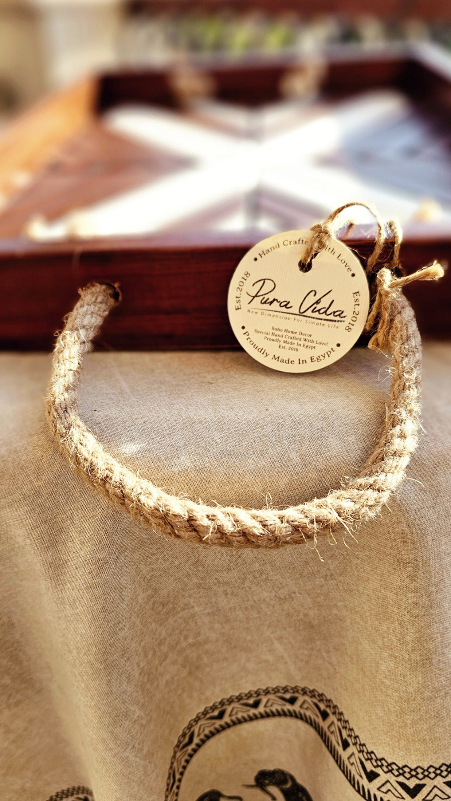 Pura Vida Boho Tray Set of 2