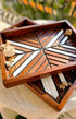 Pura Vida Boho Tray Set of 2