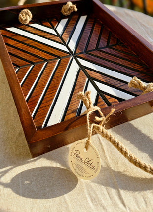 Pura Vida Boho Tray Set of 2