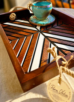 Pura Vida Boho Tray Set of 2