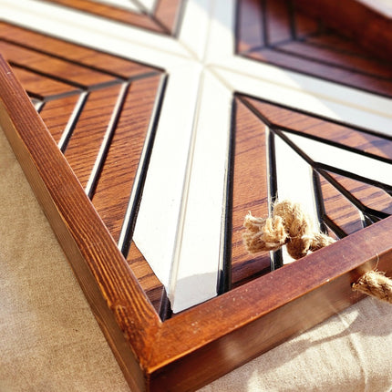 Pura Vida Boho Tray Set of 2