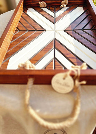 Pura Vida Boho Tray Set of 2