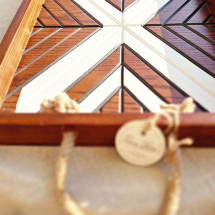 Pura Vida Boho Tray Set of 2