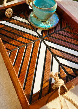 Pura Vida Boho Tray Set of 2