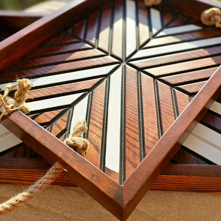 Pura Vida Boho Tray Set of 2