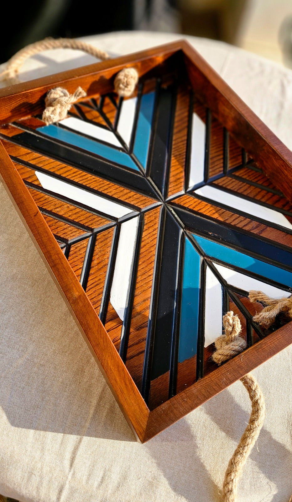 Pura Vida Boho Tray Set of 2