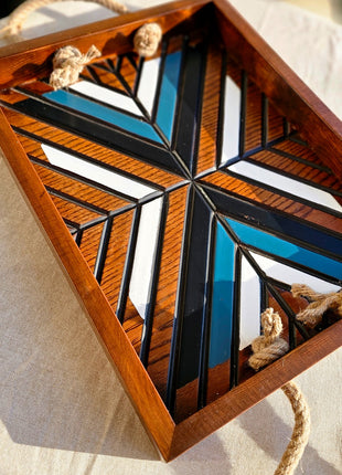 Pura Vida Boho Tray Set of 2