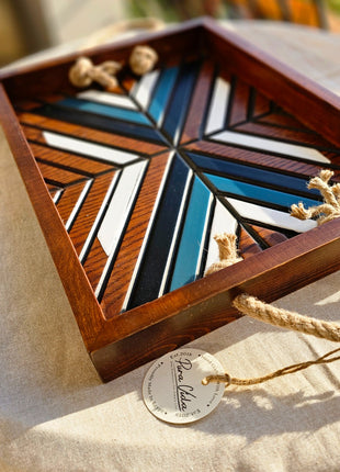 Pura Vida Boho Tray Set of 2