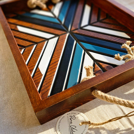 Pura Vida Boho Tray Set of 2