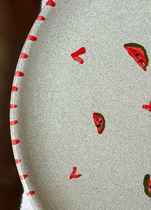 Piece of Sara Hearts Plate (Food Safe)