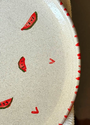 Piece of Sara Hearts Plate (Food Safe)