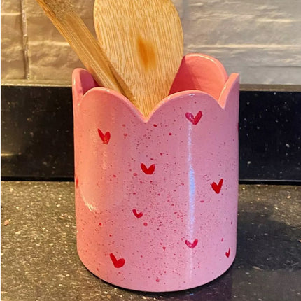 Piece of Sara Pink Hearts Holder