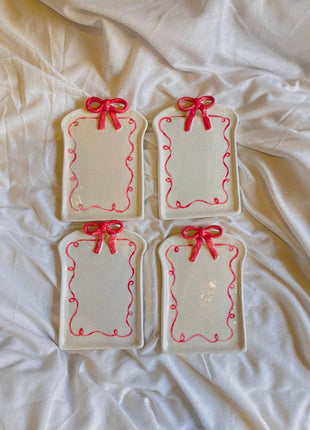 Terratale Bow Mug & Tray Set