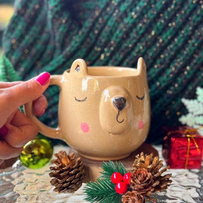 Piece of Sara Light Brown Dodo Mug