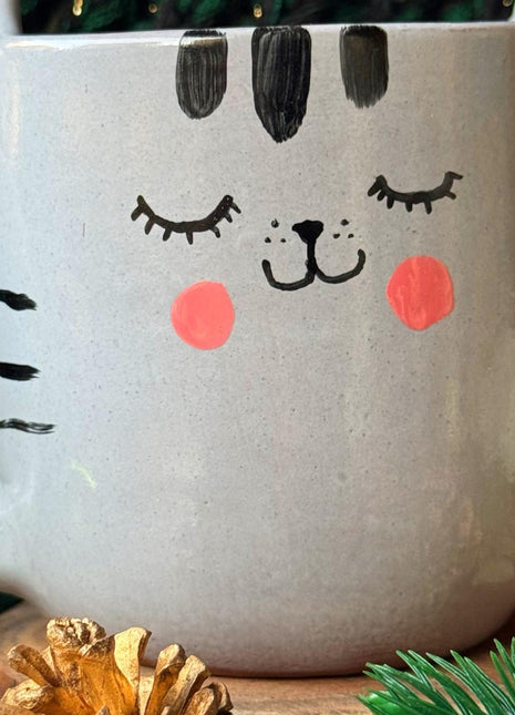 Piece of Sara Grey Kitty Mug (320 ml)