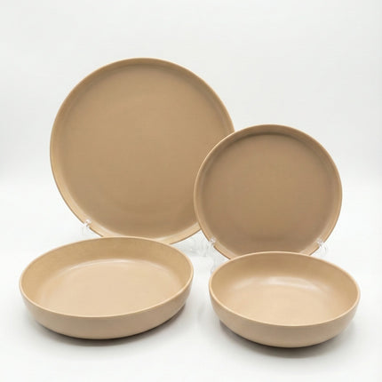 Tulu Granulated Creamy 24 Pc Dinner Set