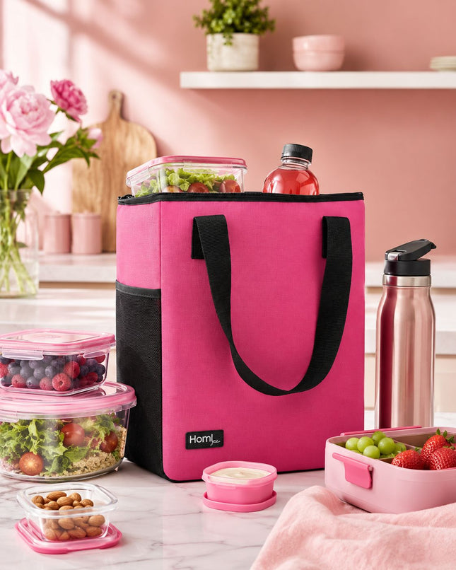 Homi Plus Thermal Summer Bag Hot Pink (Large)