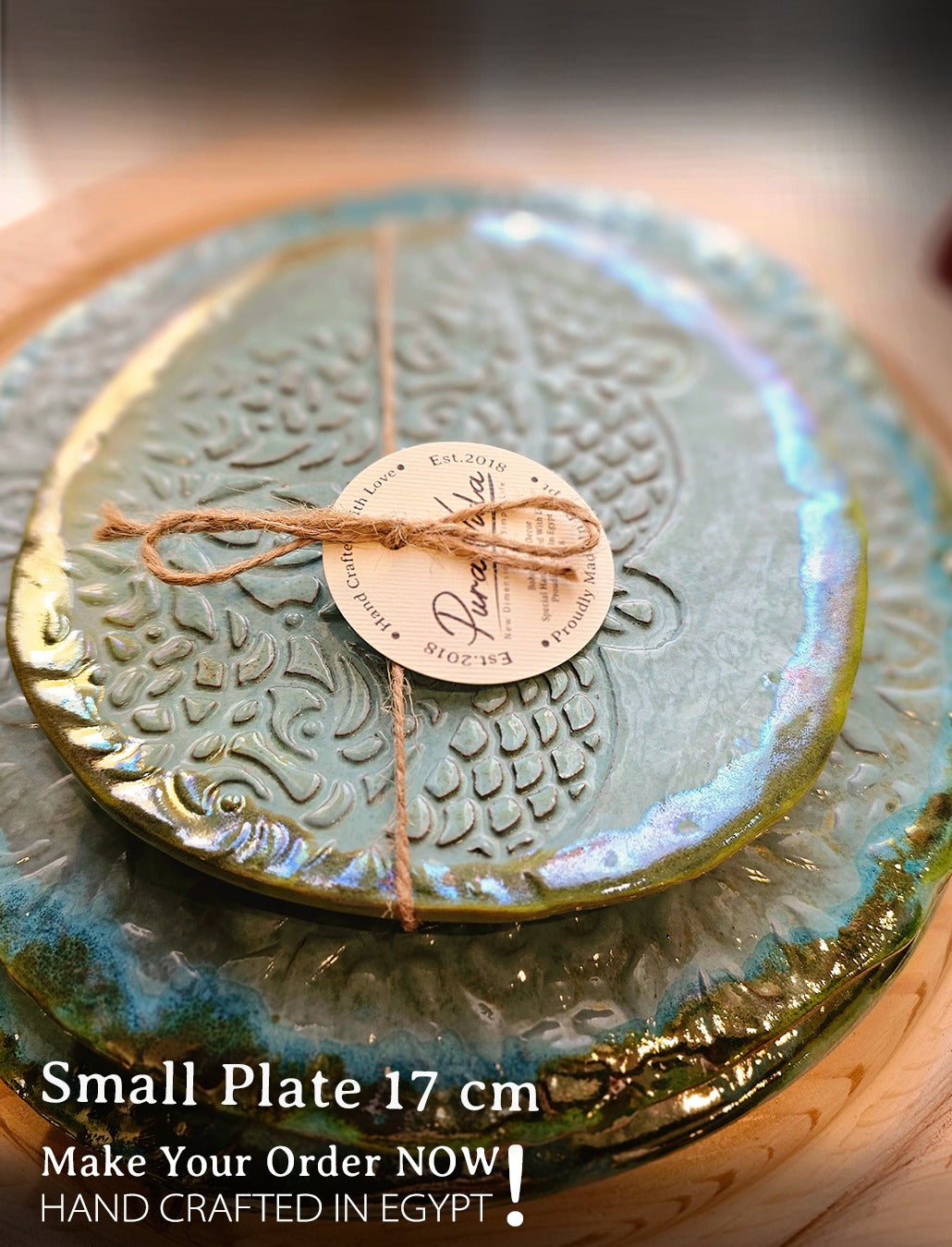Pura Vida Artistic Plates