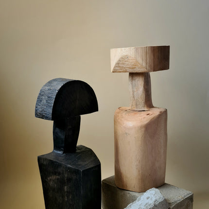 Pots N' Objects Him & Her Ebony and Maple