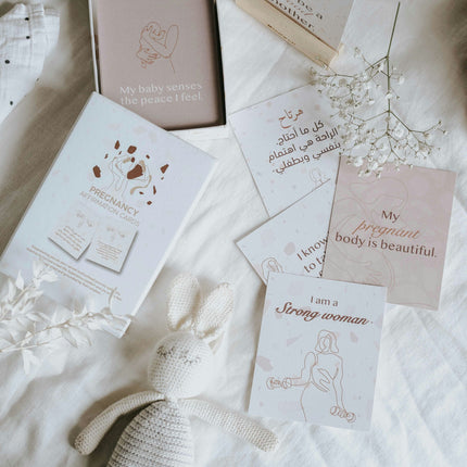 The Words Co Pregnancy - Affirmation Cards Box