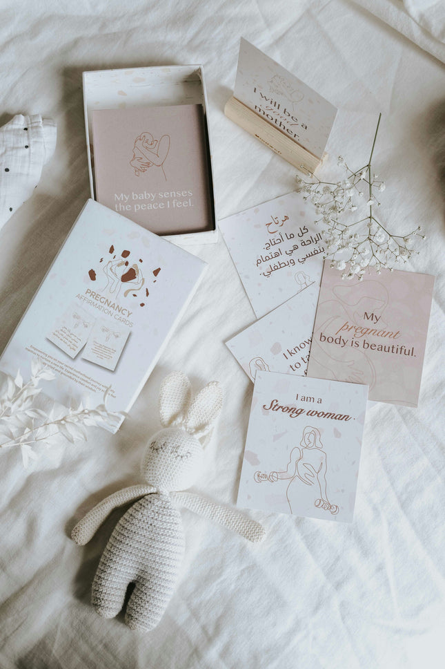 The Words Co Pregnancy - Affirmation Cards Box