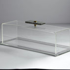 Silver Frame with Grey Marble Knob
