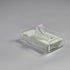 Zee Designs Plexi Glass Marble Tissue Box