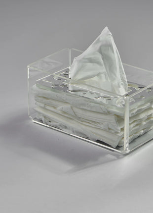 Zee Designs Plexi Glass Arabic Calligraphy Tissue Box