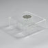 Zee Designs Plexi Glass Plated 6-Compartments Tea Box