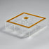 Zee Designs Plexi Glass Framed 9-Compartments Tea Box