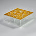 Zee Designs Plexi Glass Motif 9-Compartments Tea Box