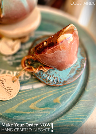 Pura Vida Artistic Set (2 Mugs & 2 Saucers)