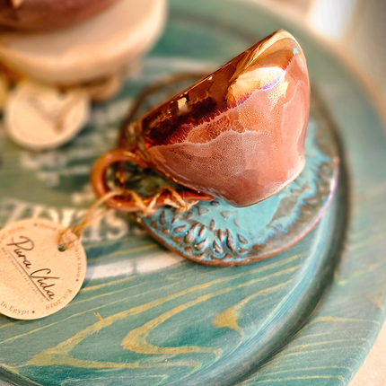 Pura Vida Artistic Set (2 Mugs & 2 Saucers)
