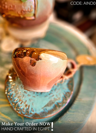 Pura Vida Artistic Set (2 Mugs & 2 Saucers)