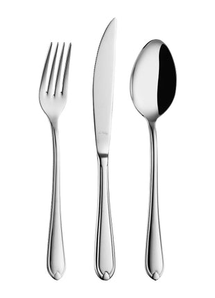 Aryildiz Sandro 84 Piece Cutlery Set with Leather Box