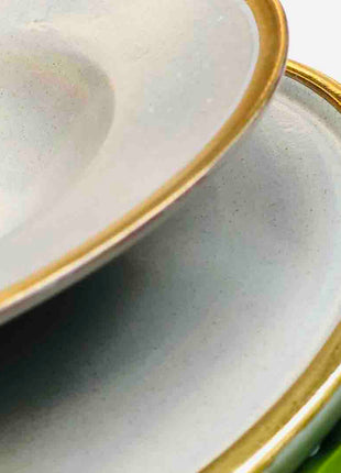 Khan Elsaada Aurum Pear Serving Platter