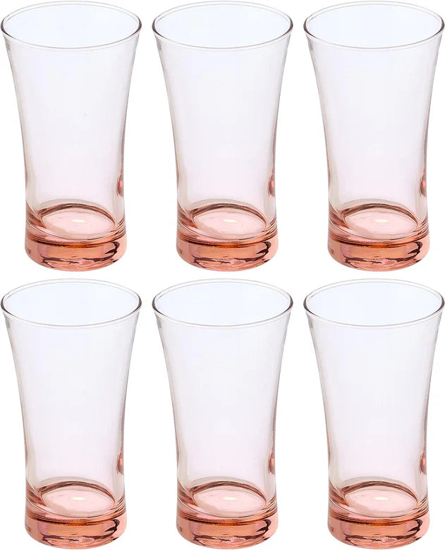 Pasabahce Azur Highball Glass - Pink, 300ml