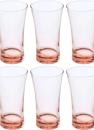 Pasabahce Azur Highball Glass - Pink, 300ml