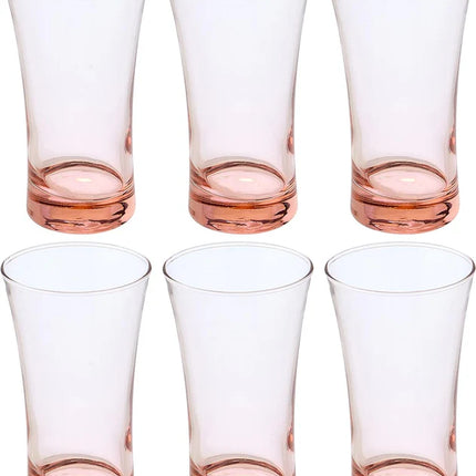 Pasabahce Azur Highball Glass - Pink, 300ml