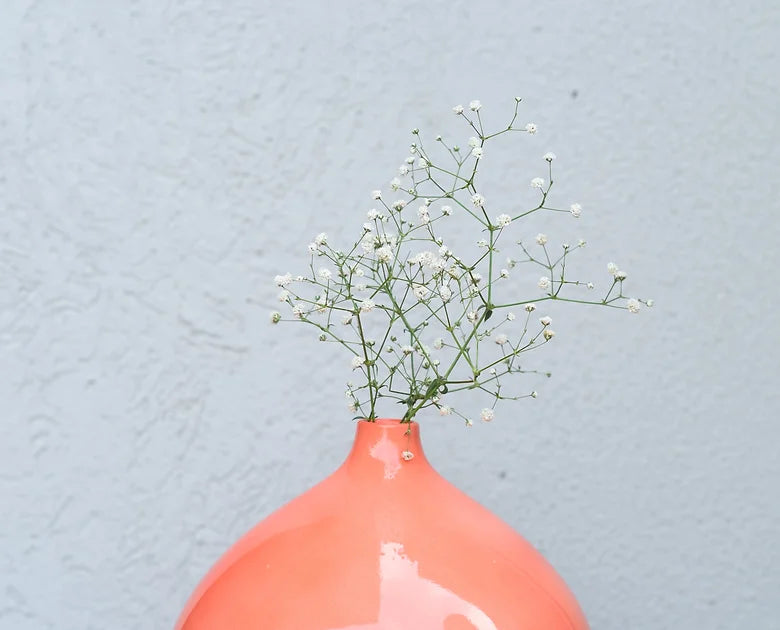 Pine Vibrant Splash Vase