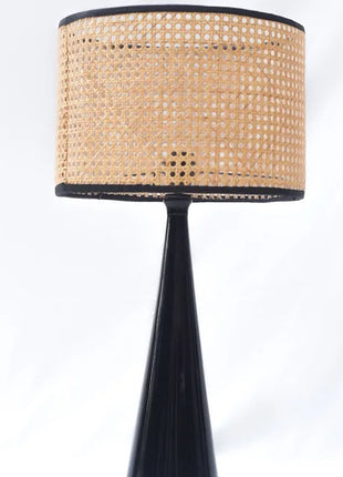 Pine Rattan Table Lamp