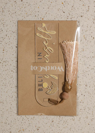 The Words Co Believe in Yourself Bookmark