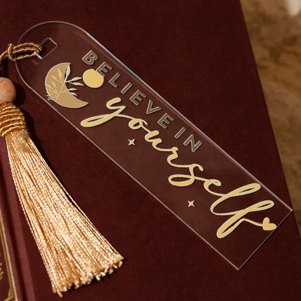 The Words Co Believe in Yourself Bookmark
