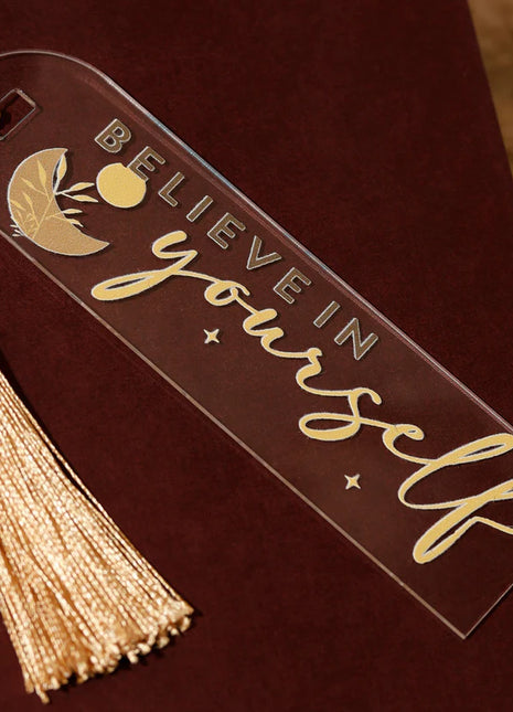 The Words Co Believe in Yourself Bookmark