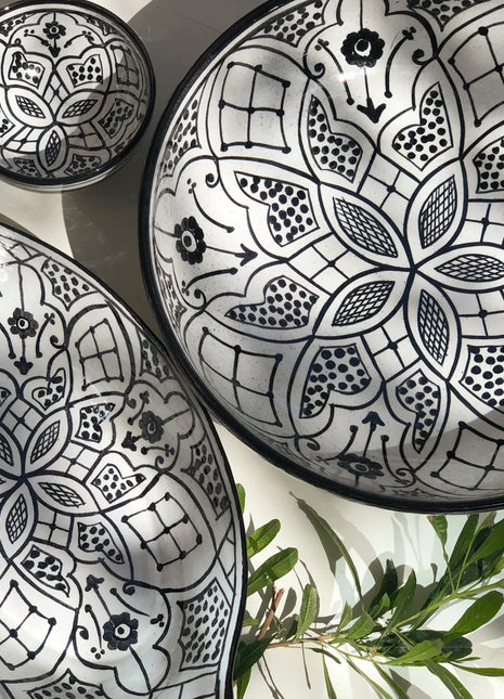 Khan Elsaada Marrakesh Round Pasta Platter